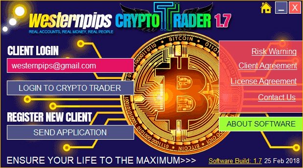 crypto-trader-login-form